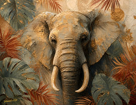 Imperial Jungle-Kollektion – Elefant