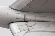 Airplane close-up wing by Inge van den Brande thumbnail