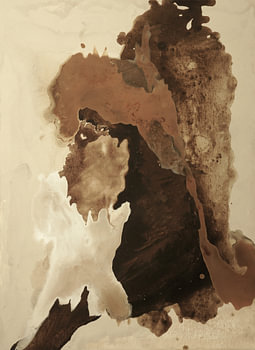 organisch abstract schilderij