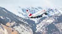 Austrian Airbus A320 vanuit Innsbruck