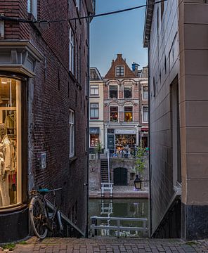 Grachtenpand in Utrecht van Bart Achterhof