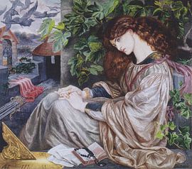 Dante Gabriel Rossetti - Pia de Tolomei van Timeless Artworks