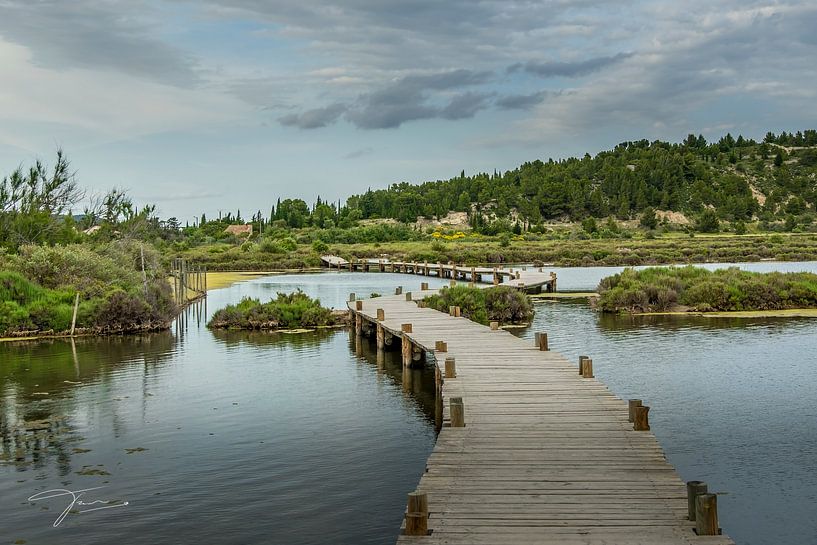 Wandern auf dem Wasser von Truus Nijland