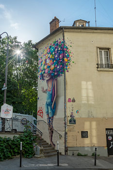 Parijse graffiti