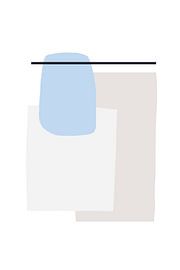 Geometric Shapes With Soft Pastel Colors by uplusmestudio