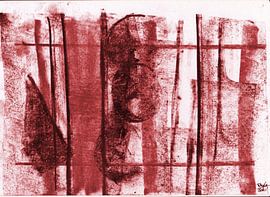 Rouge abstrait
