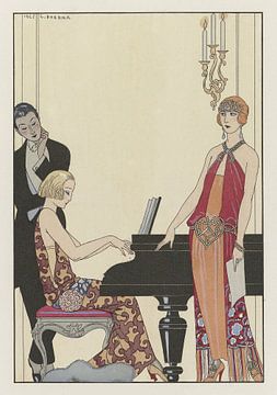 George Barbier - Incantation (1923) by Peter Balan