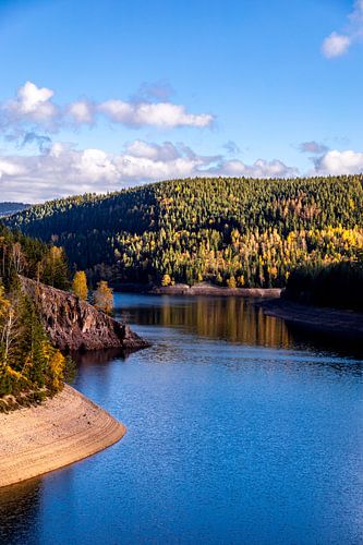 Randonnée automnale autour du barrage d'Ohra près de Luisenthal - Forêt de Thuringe