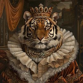 Royal tiger by Poster Art Shop