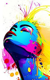 The retro wave dancer by DJF by Dean Jayson Freeman Art | Level Up your Home