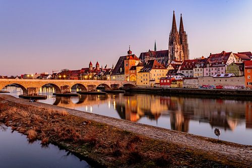 Regensburg am Abend