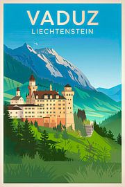 Vaduz, Liechtenstein sur Poster Art Shop