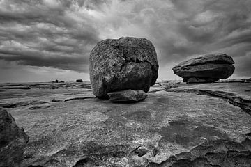 Felsen von The Burren von Ruud van den Berg