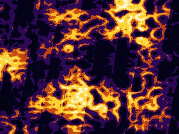 Combustion Canvas — Inferno by BVDART