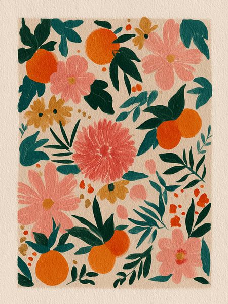Oranges and Blossoms by Gypsy Galleria