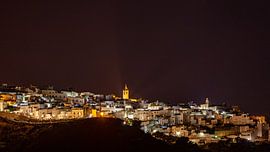 Vejer by night van Paul Vergeer