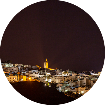 Vejer by night van Paul Vergeer