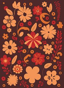 Explosion de fleurs I