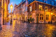 Avond in Leiden van Frans Blok thumbnail