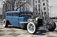 Blue Hot Rod by Joachim G. Pinkawa thumbnail