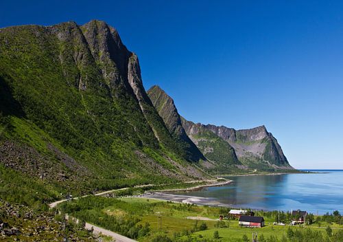 Küste auf Senja in Norwegen