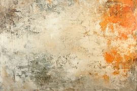 Texture abstraite dans des tons doux et naturels : art mural moderne sur Eva Lee