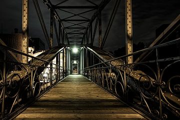 Bridge over river Spree in Berlin Germany by Hans Vos Fotografie
