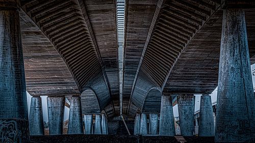 Under the Lek Bridge, Vianen