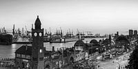 Panorama skyline Hamburg