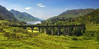 Scotland Glenfinnan Viaduct Panorama