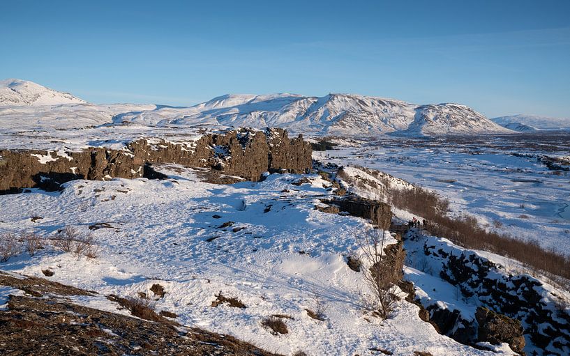 Thingvellir Nationaal Park, IJsland, Europa van Alexander Ludwig