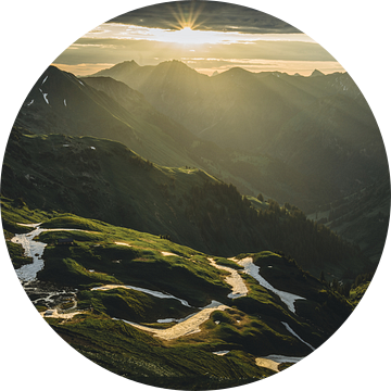 Zonsopgang op de Nebelhorn