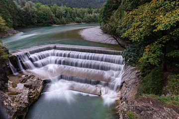 Chutes du Lech sur Julia Schellig