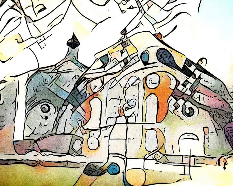 Kandinsky trifft Münster, Motiv 6 von zam art