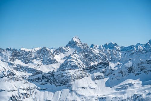 Winter op de Hochvogel in de Allgäu