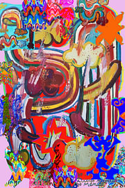 Pop abstract by Diego Manuel Rodriguez
