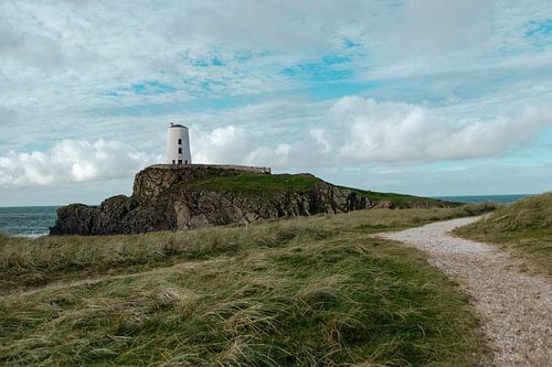 Le vieux phare du nord du Pays de Galles