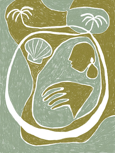 Tropical Woman Serenity