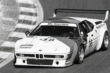 BMW M1 Procar classic race car