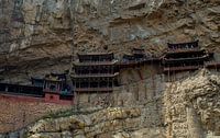 Hangende tempel in Datong, China