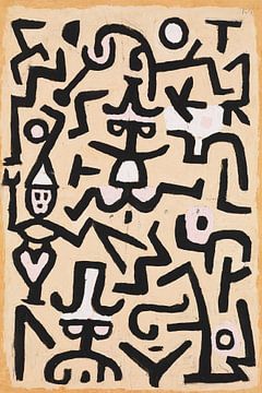 Comedians’ Handbill, Paul Klee
