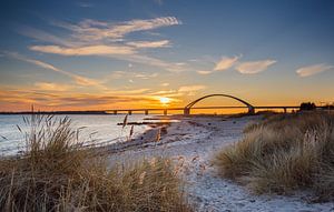 Brücke über den Fehmarnsund von Werner Reins