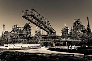 Landschaftspark Duisburg-Nord  (7-119833) B+W
