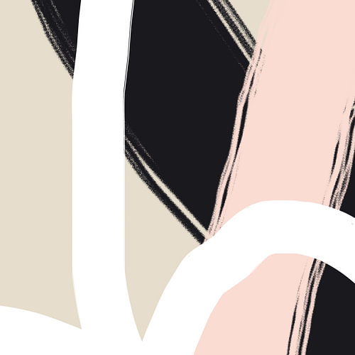 Scandinavian Abstract in Pastel Colors 004
