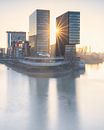 Medienhafen Düsseldorf, Deutschland von Alexander Ludwig Miniaturansicht