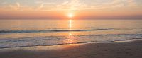 Panorama of a nearly Calm Beach