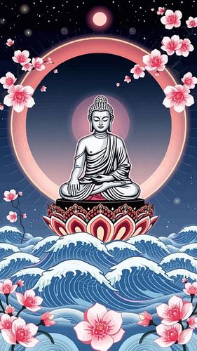 Boeddha / Boeddha Meditatie Lotusbloem