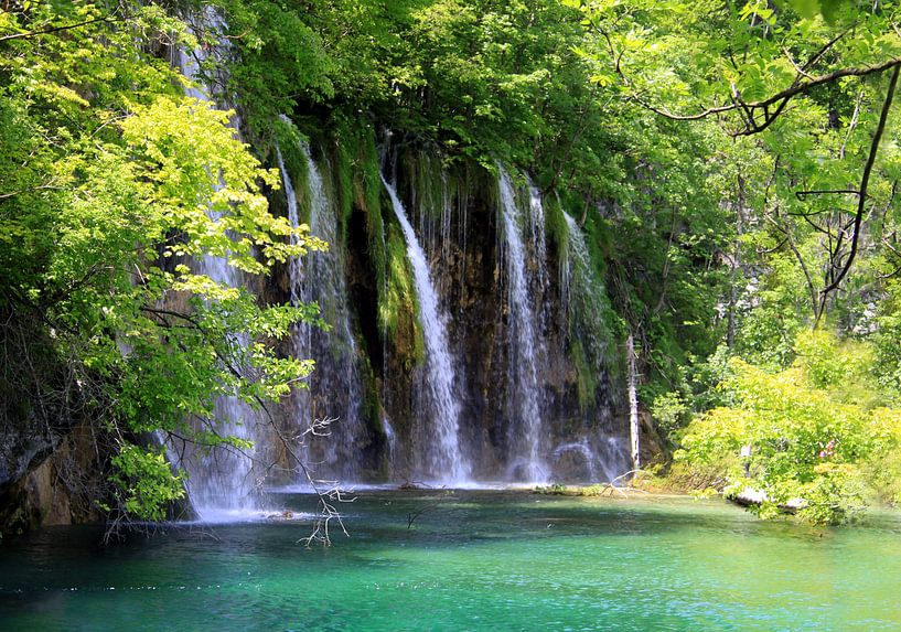Wasserfälle im Nationalpark Plitvicer Seen, Kroatien von Renate Knapp