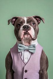 Alapaha Blue Blood Bulldog by Poster Art Shop