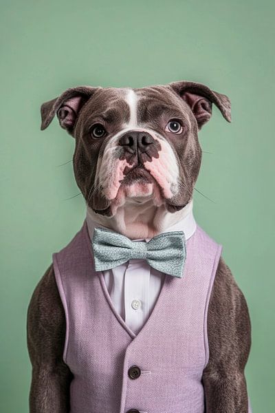 Alapaha Blue Blood Bulldog von Poster Art Shop